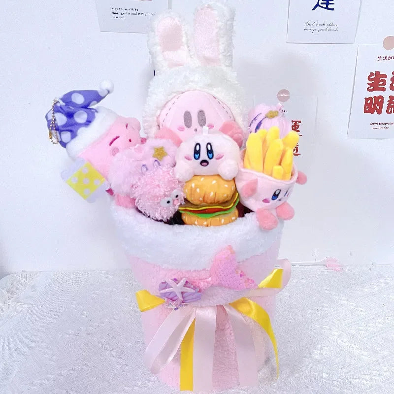 Pink Star Kirby Plush Bouquet Anime - Tophatter Daily Deals