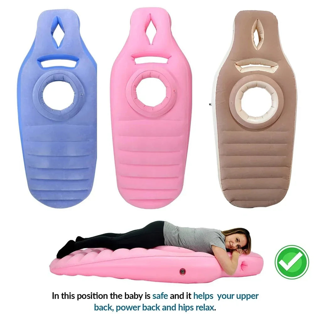 Inflatable Pregnancy Pillow Maternity Bed Support Sleeping - Tophatter Daily Deals