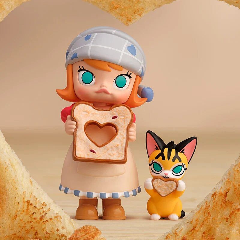 Genuine Pop Mart Molly Carb-Lover Series Figures Blind Box Food - Tophatter Daily Deals