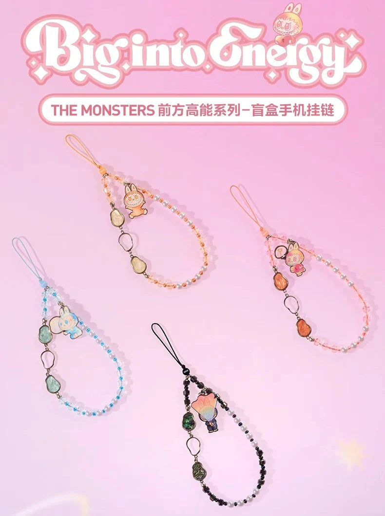 Genuine Pop Mart Labubu V3 The Monsters Big Into Energy Series Phone Charm Pendant Blind Box Mythical - Tophatter Daily Deals