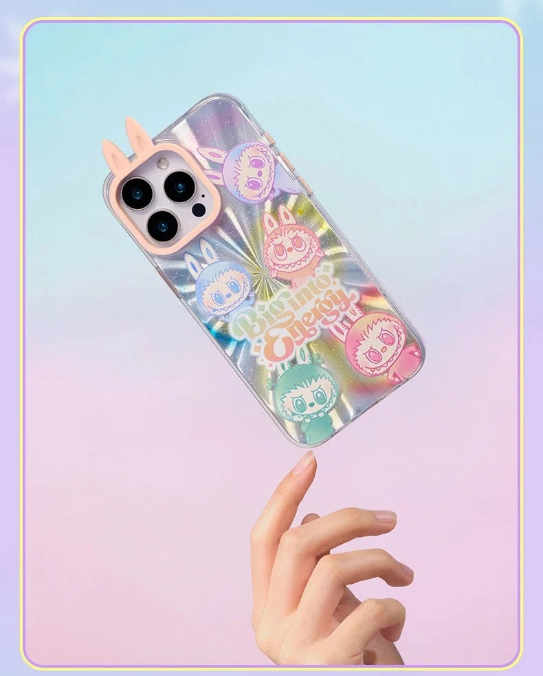 Genuine Labubu The Monsters Big Into Energy Series Wireless Charger Case Cover Key Chain Labubu Surprise Gift Peripheral Model Mythical - Tophatter Daily Deals