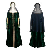 Alicent Cosplay Dress Medieval Fantasy Gown Halloween Style F - Tophatter Daily Deals