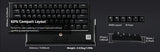 60 Percent Magnetic Mechanical Keyboard Hot Swap 8000Hz - Tophatter Daily Deals