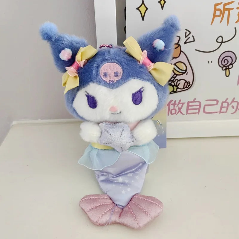 Sanrio Mermaid Cute Kuromi Hello Kitty Pochacco Plush Keyring Anime - Tophatter Daily Deals