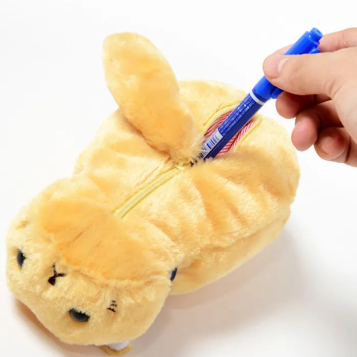 Pencil Case Kawaii Plush Cat Bags For Stationery Neko Animals - Tophatter Daily Deals