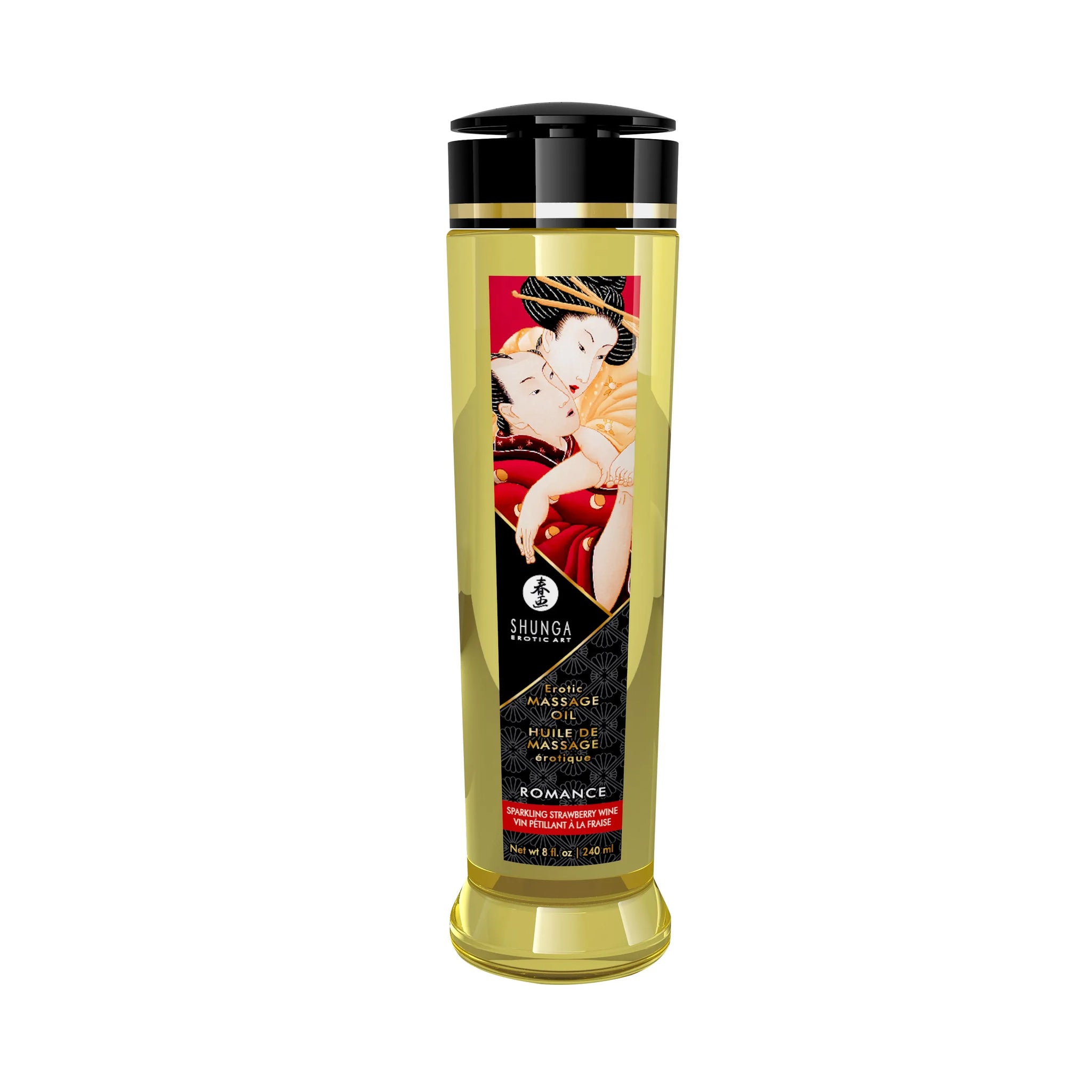Romance Sparkling Strawberry Wine – Erotic Massage Oil 8 Fl Oz > Essentials > Massage Oil - Tophatter Daily Deals