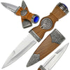 Sgian Dubh Knife Traditional Scottish Blade Dagger - TOPHATTER'S ARMORY DEALS Collectible Weapons - Tophatter Daily Deals