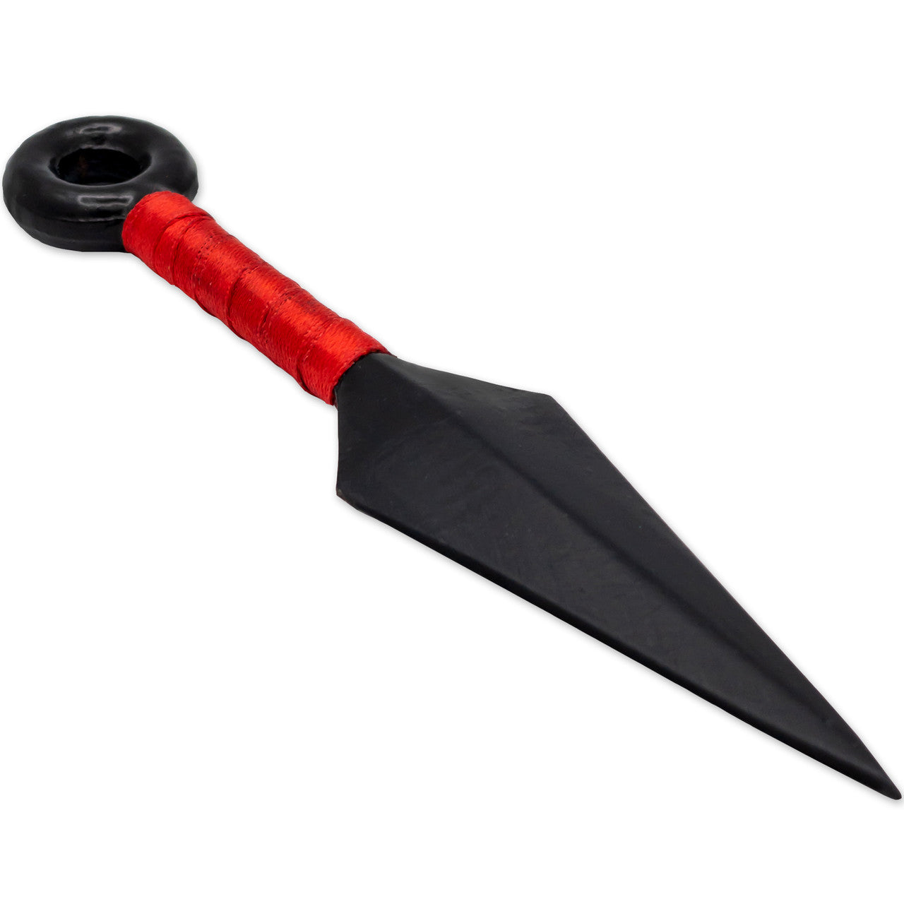 Shadow Strike Trio Red-Wrapped Mini Kunai Throwing Knives Set with Belt Pouch Throwing Knife - Tophatter Daily Deals