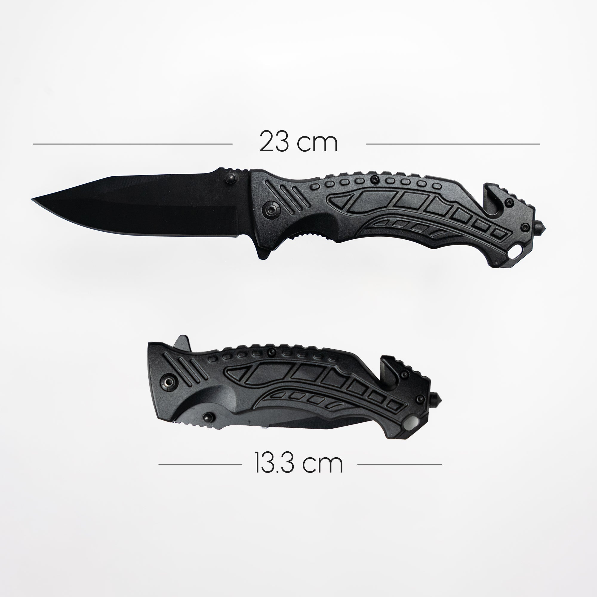 Fire and Steel - Shadow Edge Folding Knife Fire and Steel Exclusive - Tophatter Daily Deals