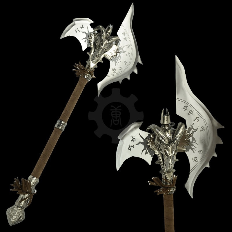 Metal Shadowmourne Axe IRL Steel Replica - Tophatter Daily Deals