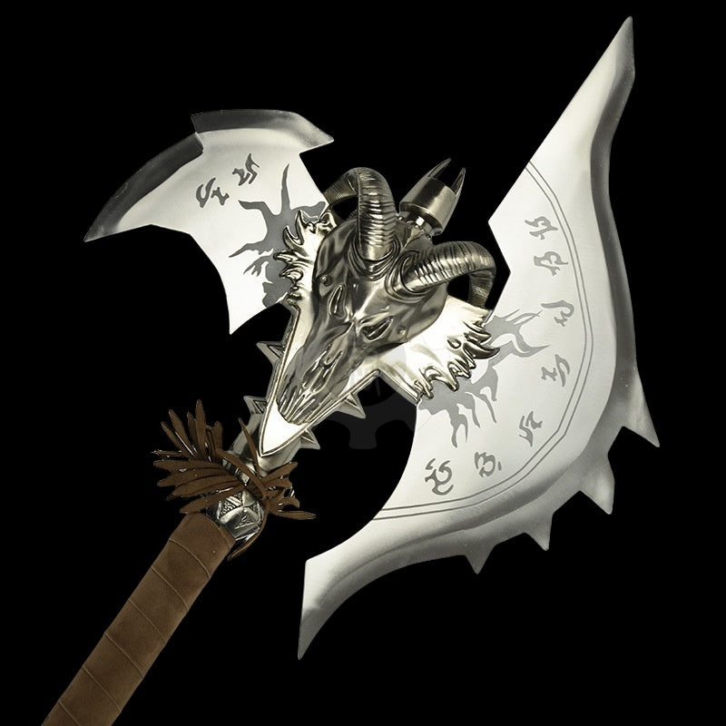 Metal Shadowmourne Axe IRL Steel Replica - Tophatter Daily Deals