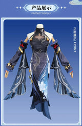 Shen He Cosplay Costume Frostflower Dew Dress Genshin Impact Lantern Rite Shenhe New Cosplay Outfits Ganyu Included New Arrival - Tophatter Daily Deals