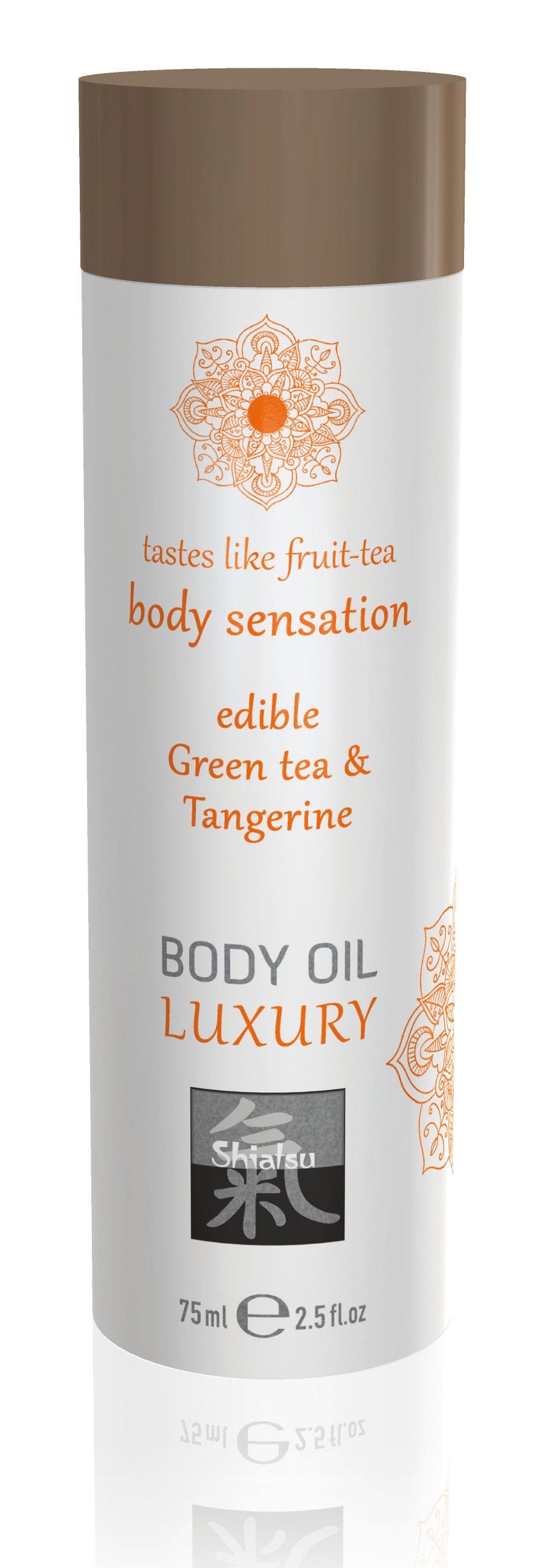 Shiatsu Luxury Edible Body Oil Green Tea and Tangerine 8 Ounce > Essentials > Massage Oil - Tophatter Daily Deals