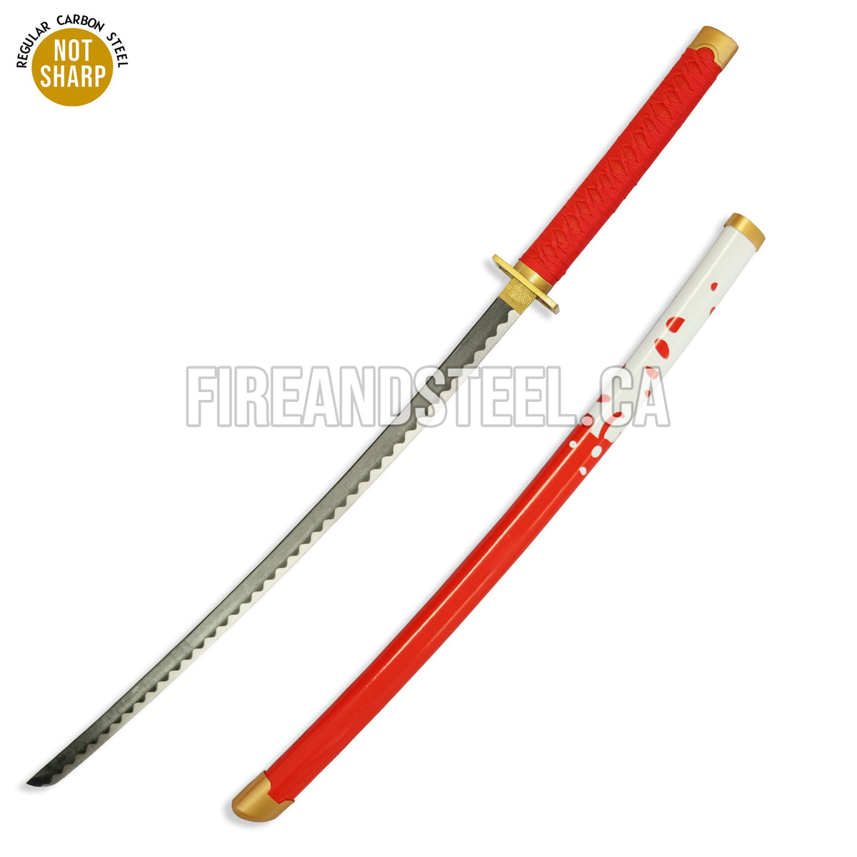 Shiryu of the Rain's "Meito Raiu" Katana Anime Sword - Tophatter Daily Deals