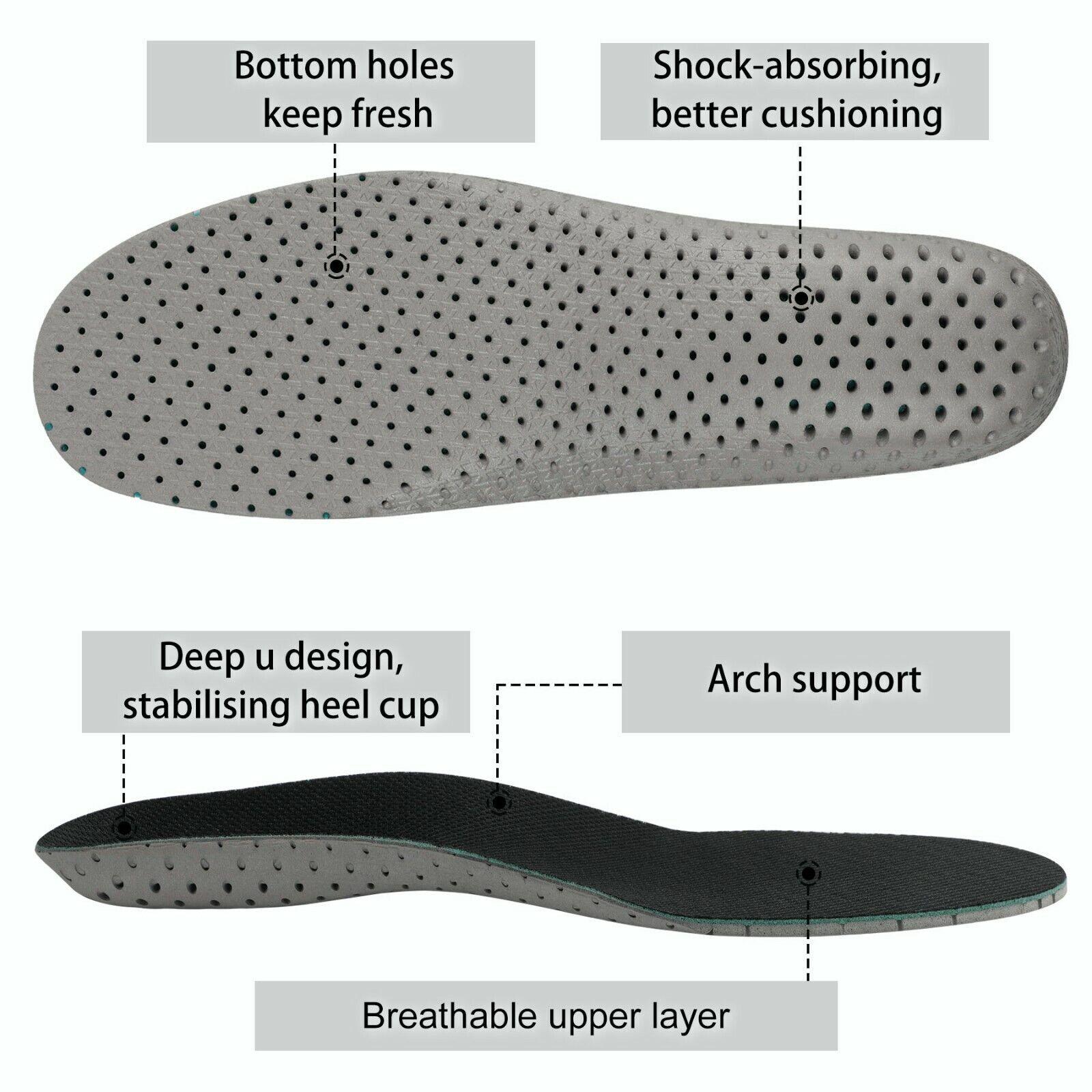 Orthotic Insoles UK - Orthotic Sports Orthopaedic Insole Shoe Inserts Adult Arch Foot Support Sports & Outdoor - Tophatter Daily Deals