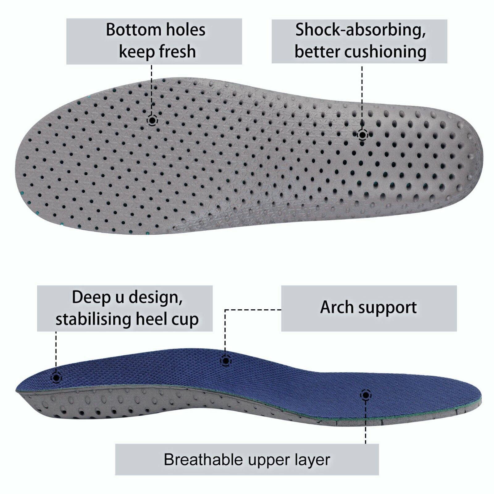 Orthotic Insoles UK - Orthotic Sports Orthopaedic Insole Shoe Inserts Adult Arch Foot Support Sports & Outdoor - Tophatter Daily Deals