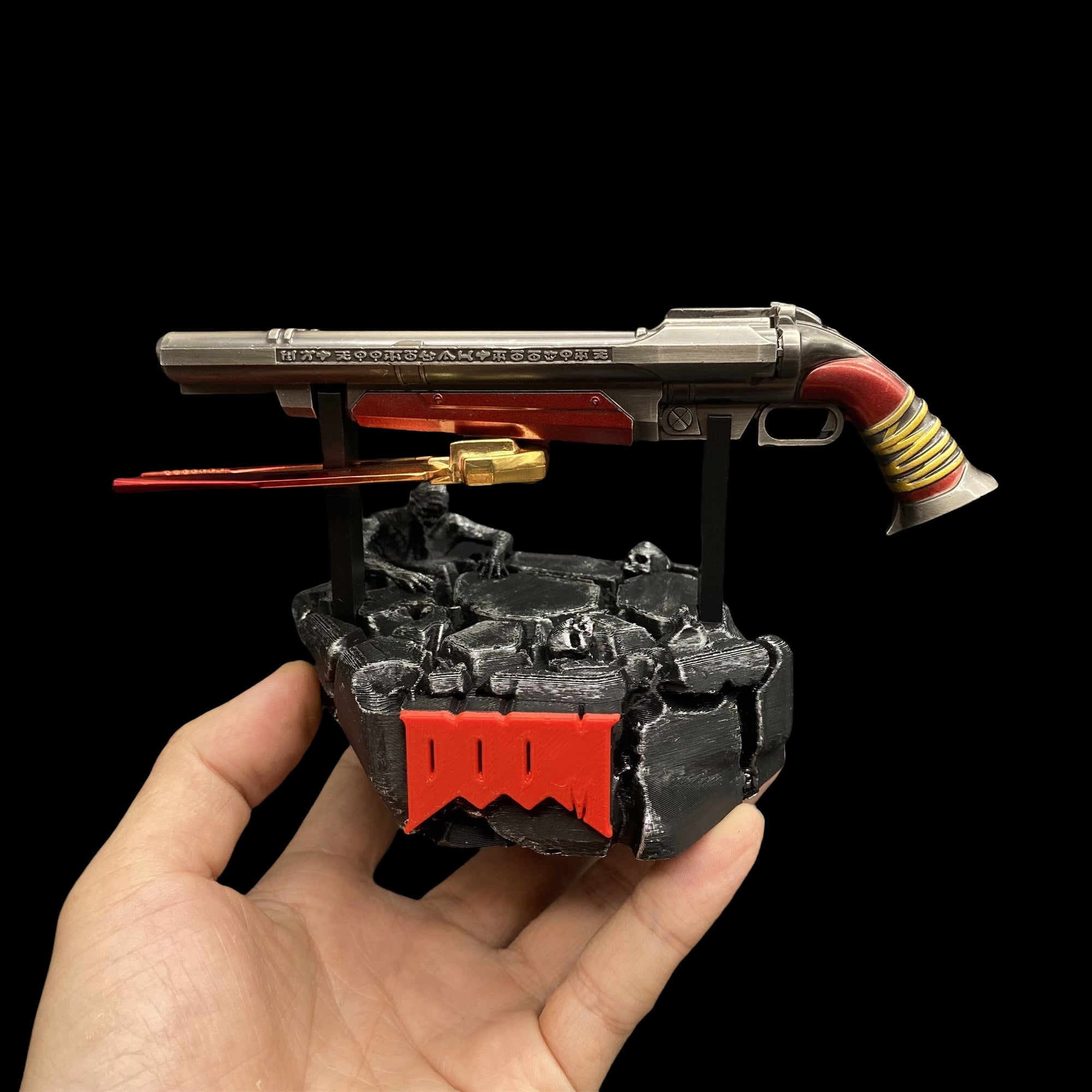 1:4 Metal Super Shotgun Miniature Craft With 3D Stand - Tophatter Daily Deals