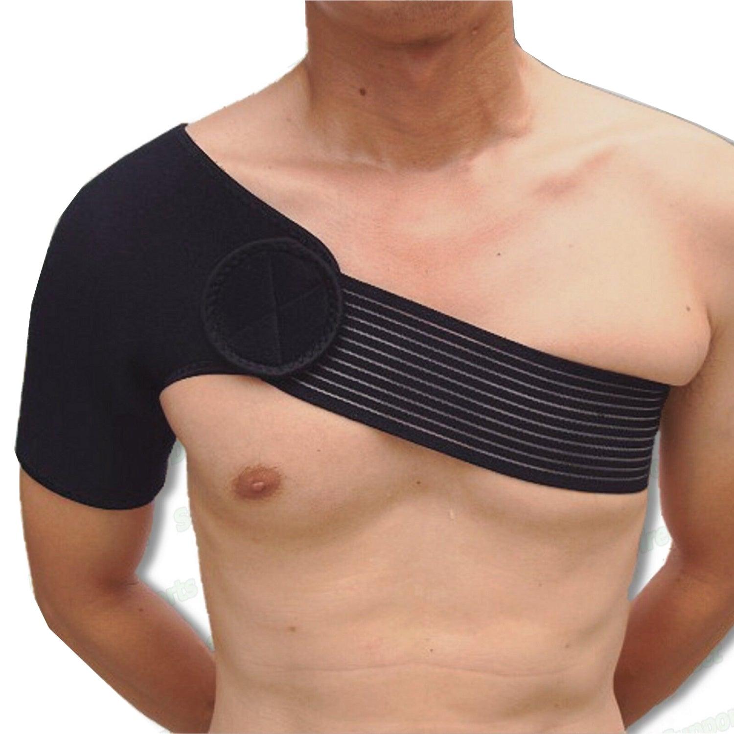 Shoulder Strap Support - Adjustable Shoulder Brace for Men and Women, Shoulder Strap Support, Frozen Shoulder Relief and Rotator Cuff Support Fits Personal Care - Tophatter Daily Deals