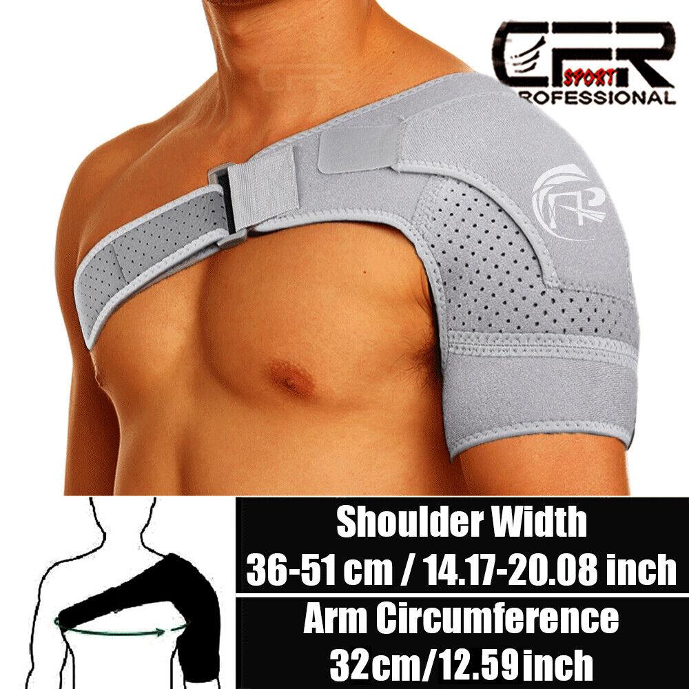 Shoulder Strap for Pain - Shoulder Support Brace Injury Strap Rotator Cuff Compression Wrap AC Joint Pain Exercise & Fitness - Tophatter Daily Deals