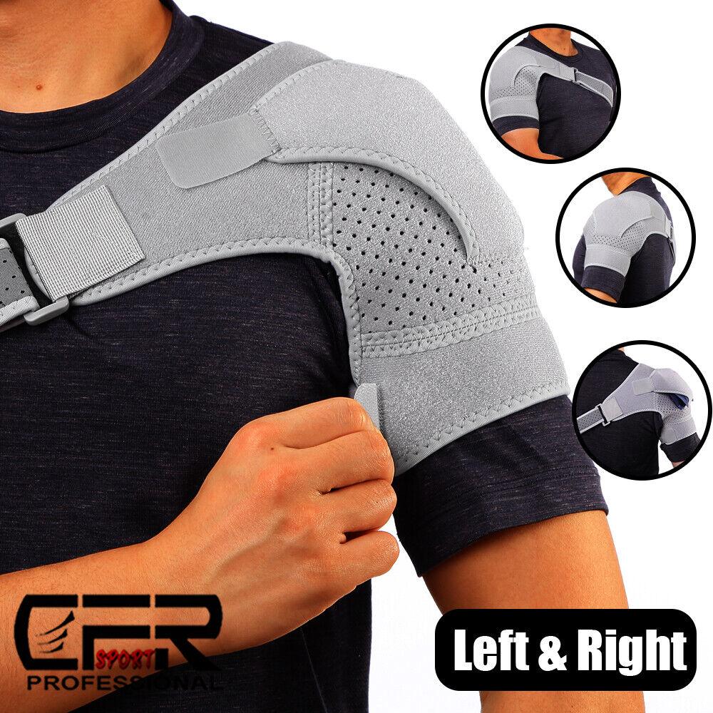 Shoulder Strap for Pain - Shoulder Support Brace Injury Strap Rotator Cuff Compression Wrap AC Joint Pain Exercise & Fitness - Tophatter Daily Deals
