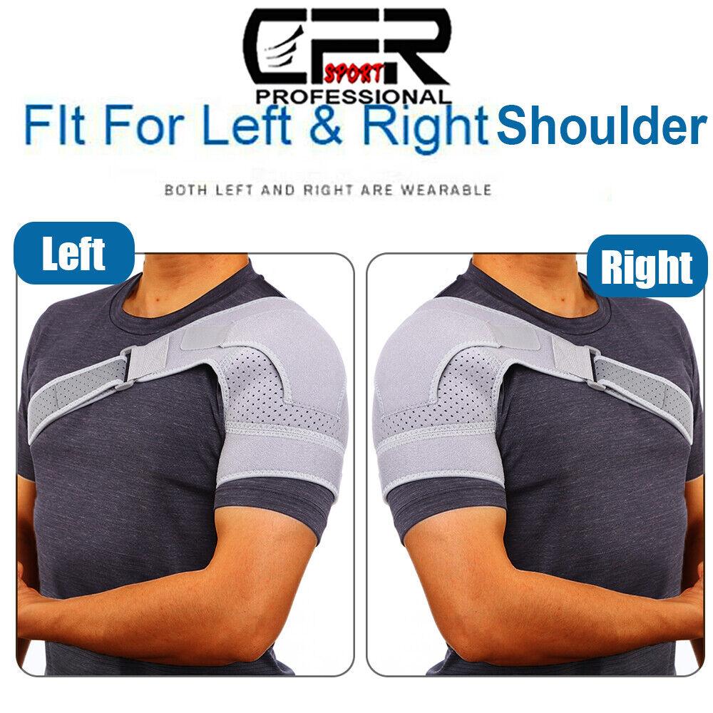 Shoulder Strap for Pain - Shoulder Support Brace Injury Strap Rotator Cuff Compression Wrap AC Joint Pain Exercise & Fitness - Tophatter Daily Deals