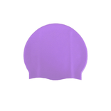Waterproof Swimming Cap - Swimming Hat Waterproof Silicone Shower Pool Cap | High Quality Silicone Swimming Caps | One Size Fits All Purple Swimming - Tophatter Daily Deals