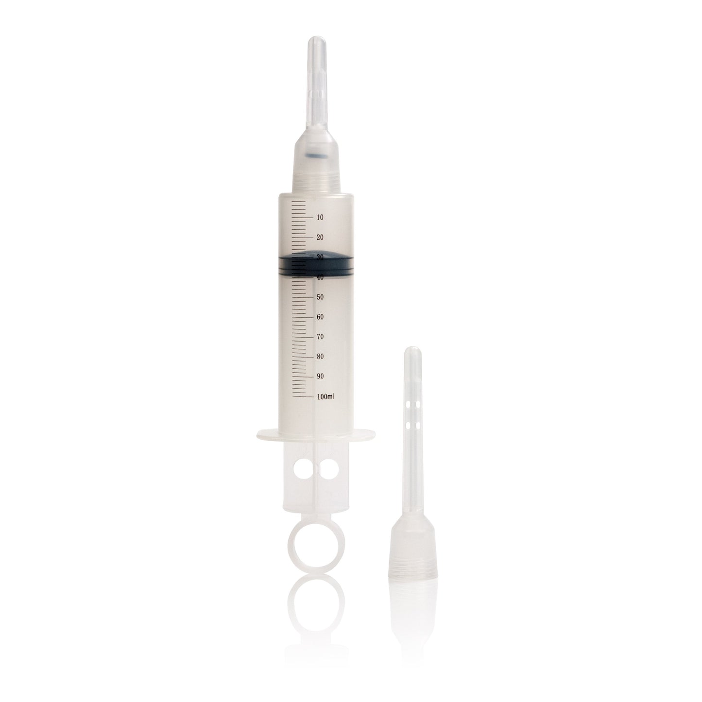 CalExotics Universal Tube Cleanser 3.5 fl oz Transparent Anal Douche with Two Attachments > Essentials > Douches - Tophatter Daily Deals