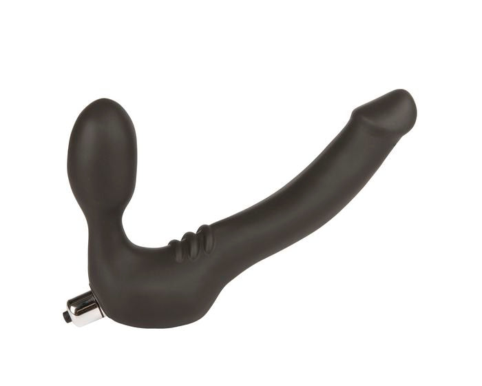 Simply Strapless Silicone Strap On Black Dildoes & Dongs - Tophatter Daily Deals