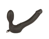 Simply Strapless Silicone Strap On Black Dildoes & Dongs - Tophatter Daily Deals