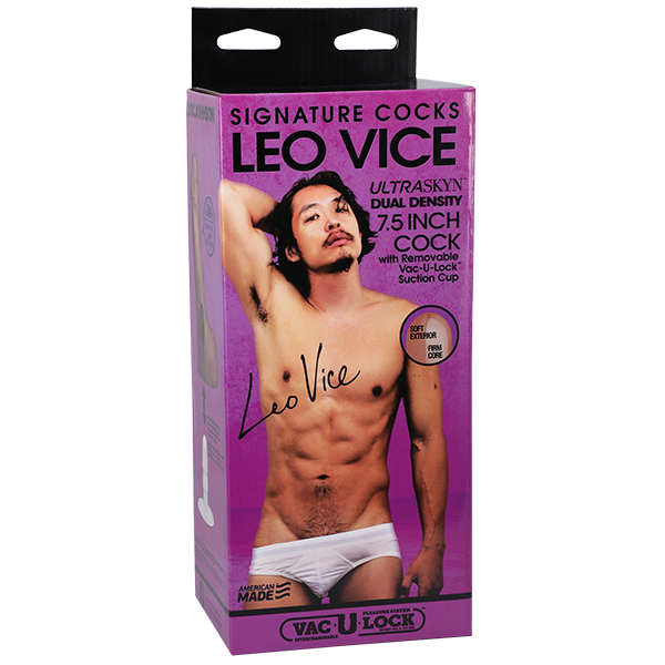 Signature Cocks Leo Vice 7.5 Inch Ultraskyn Dual Density Cock with Removable Vac-U-Lock Suction Cup > Dildos > Performer Replica - Tophatter Daily Deals