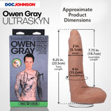 Signature Cocks Owen Gray 9 Inch Cock with Removable Vac-U-Lock Suction Cup and Dual Density TRUSKYN Material > Dildos > Performer Replica - Tophatter Daily Deals
