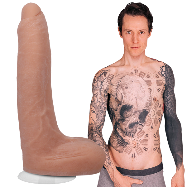 Signature Cocks Owen Gray 9 Inch Cock with Removable Vac-U-Lock Suction Cup and Dual Density TRUSKYN Material > Dildos > Performer Replica - Tophatter Daily Deals