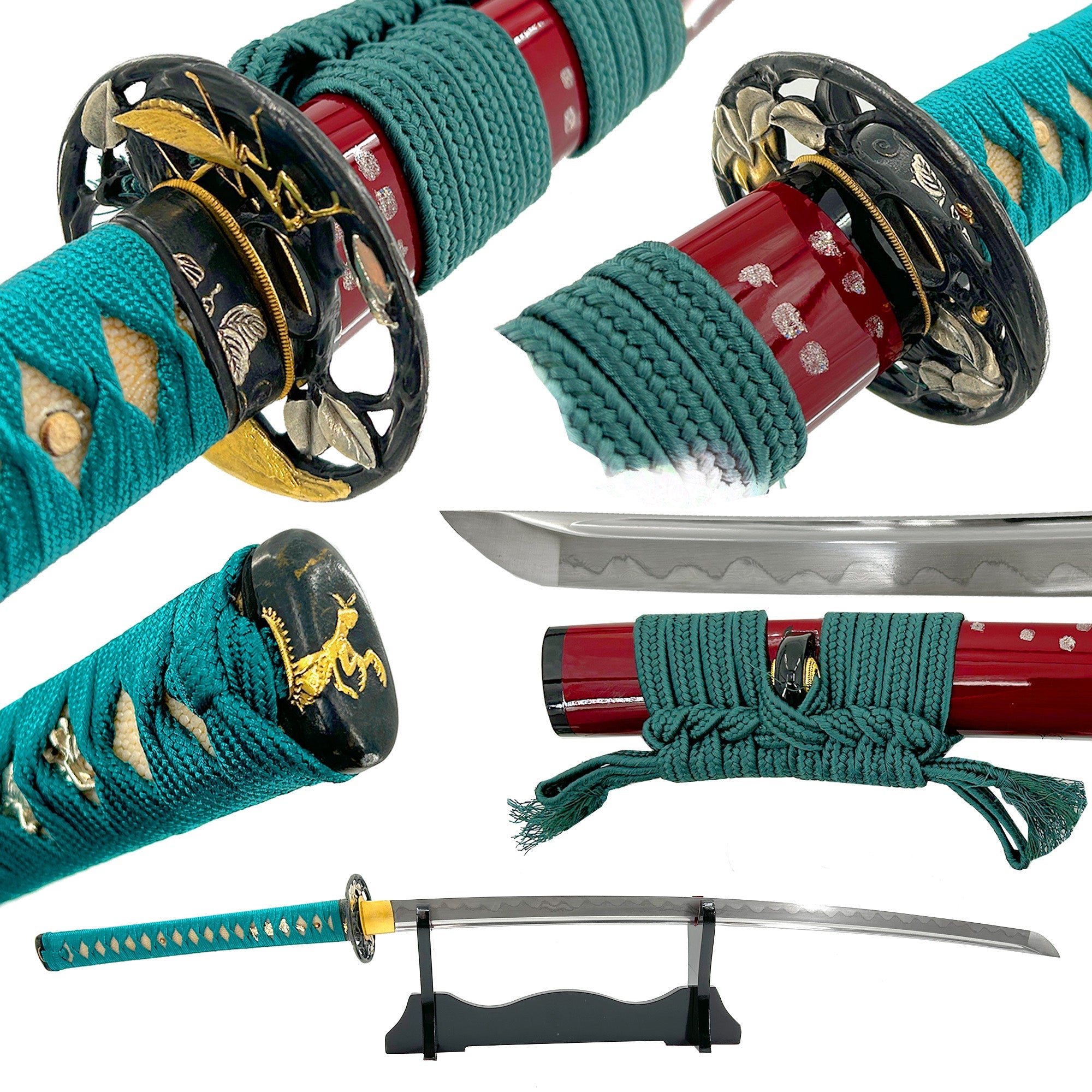 Silent Mantis 1060 handmade Katana Swords - Tophatter Daily Deals
