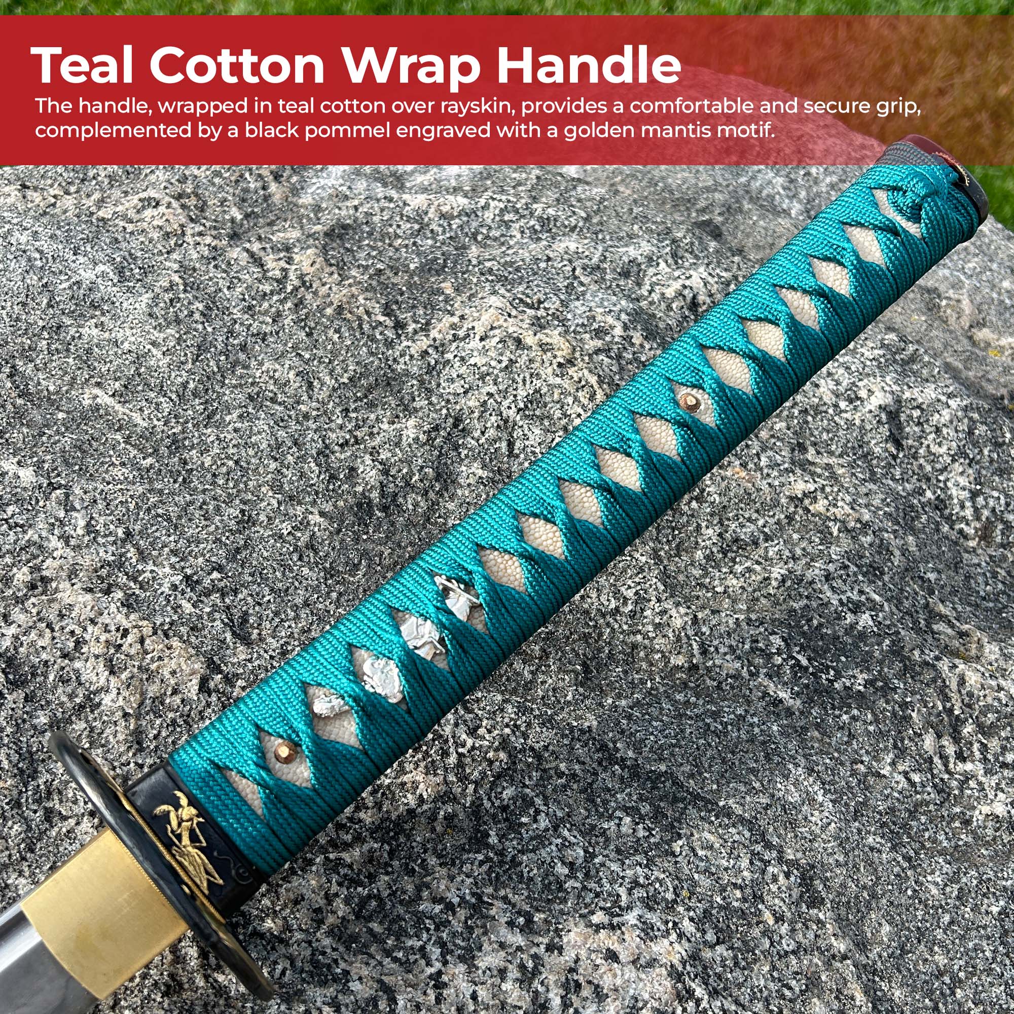 Silent Mantis 1060 handmade Katana Swords - Tophatter Daily Deals