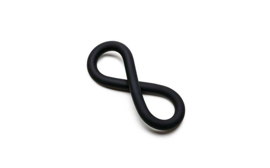 Silicone Hefty Wrap Ring 229mm Black > Cock Ring > Single - Tophatter Daily Deals