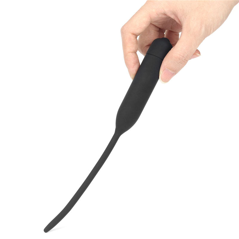Silicone Vibrating Urethral Dilator with 10 Speed Vibrating Mechanism > Sex Toys For Men > Sounding Rods - Tophatter Daily Deals