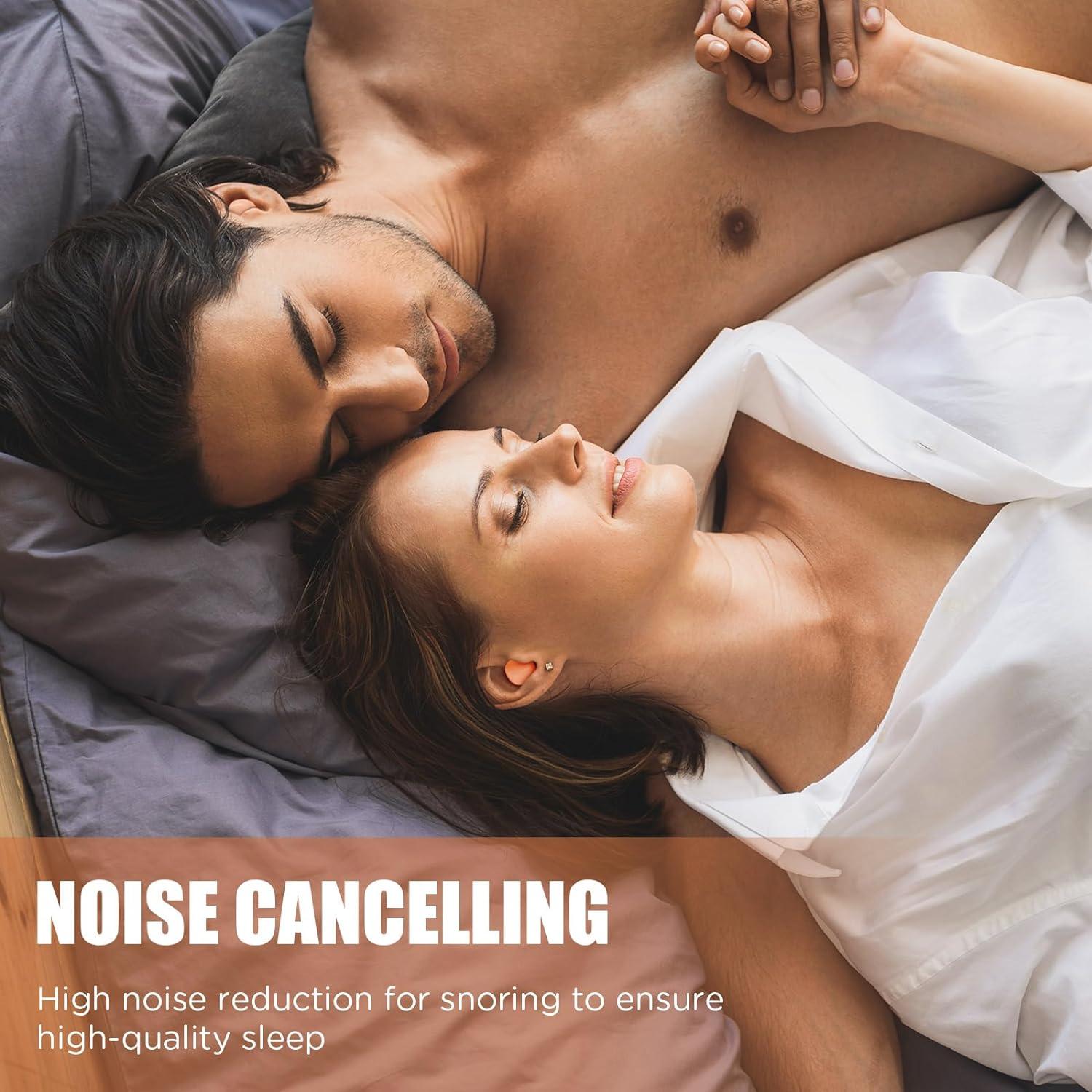 Sleep Ear Plugs Noise Canceling - 7 Pairs Silicone Ear Plugs Earplugz Defenders Sleep Noise Swimming Earplugs Personal Care - Tophatter Daily Deals