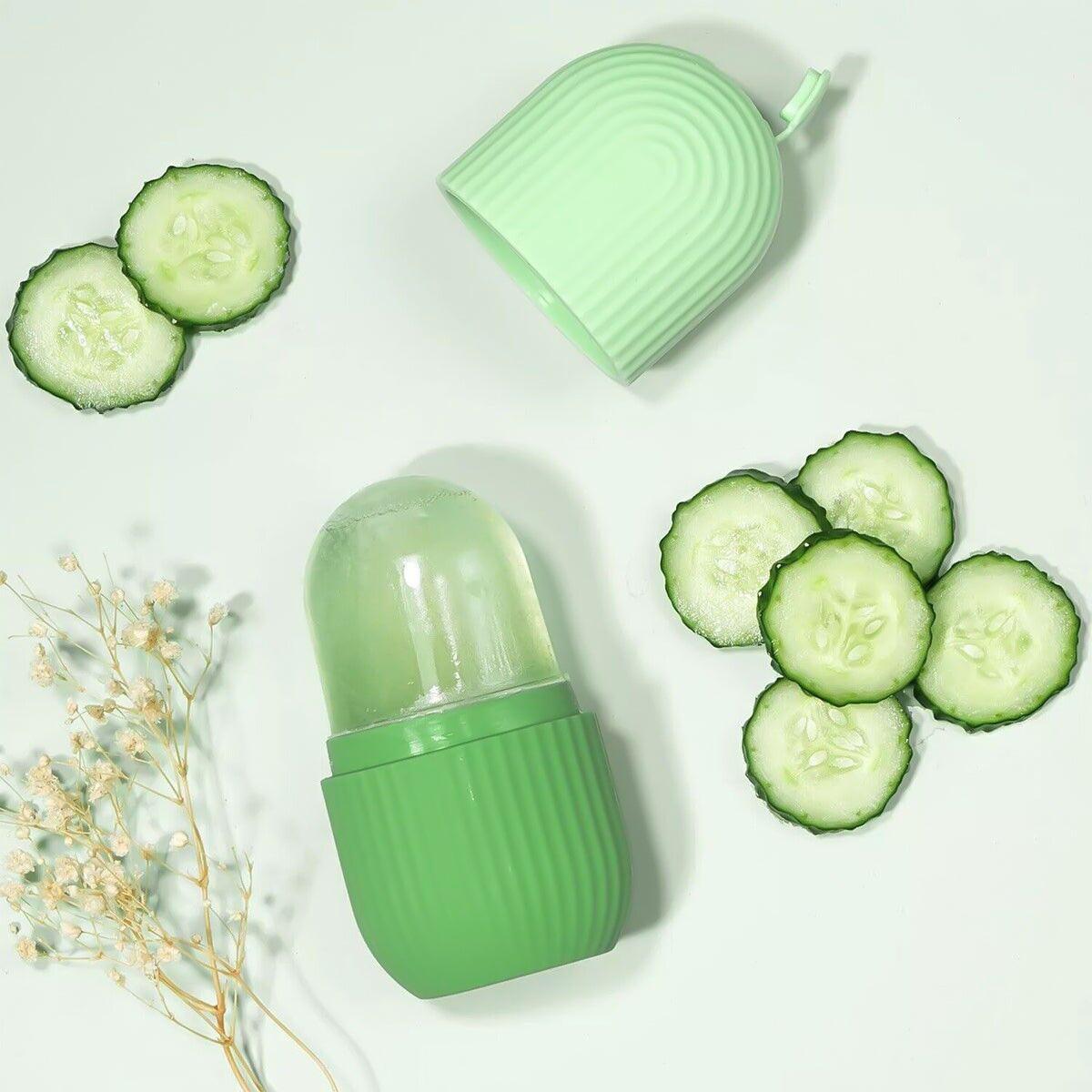 Face Roller Massager - Silicone Facial Rollers Ice Face Roller Eyes Neck Massage Roller Skin Care Health & Beauty - Tophatter Daily Deals