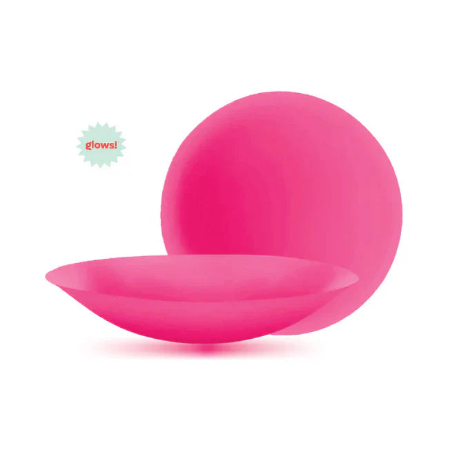 Neon Pink Glow Silicone Nipple Covers - Tophatter Daily Deals