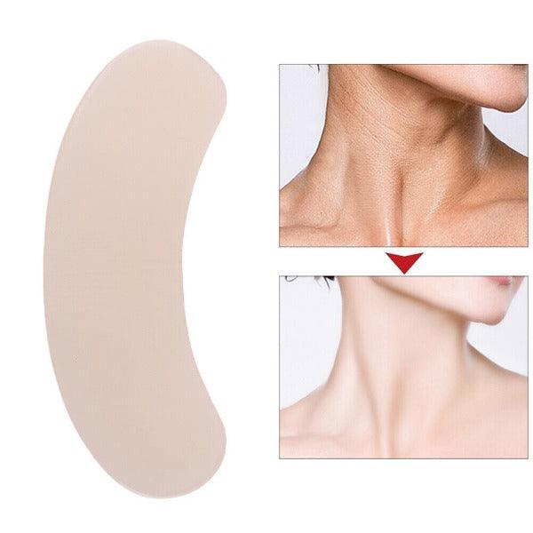 Chest Pads for Wrinkles - Beauty Skinpad Silicone Chest Patches Reusable Overnight Decollette Pad Neck Sticking Personal Care - Tophatter Daily Deals