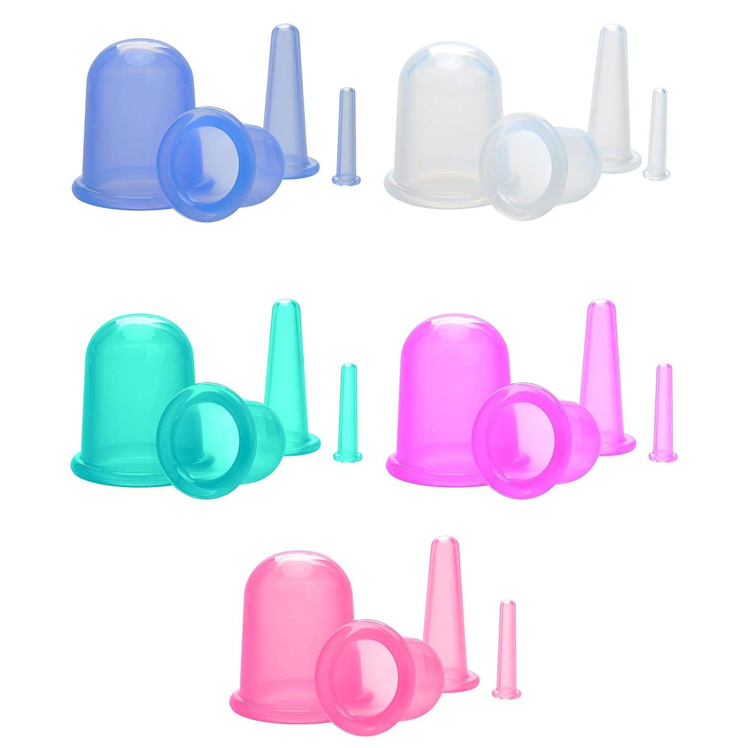 Silicone Cupping Set - Anti Cellulite Cup Massage Roller Vacuum Massage Cup Kit Body Cup Set Health & Beauty - Tophatter Daily Deals