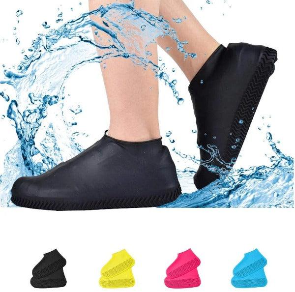 Silicone Shoe Cover - Resistant Silicone Overshoes Rain Waterproof Shoe Covers Boot Cover Protector Apparel & Accessories - Tophatter Daily Deals