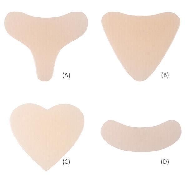 Chest Pads for Wrinkles - Beauty Skinpad Silicone Chest Patches Reusable Overnight Decollette Pad Personal Care - Tophatter Daily Deals