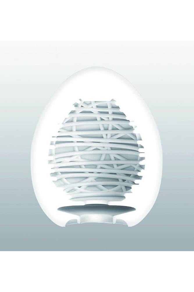 Tenga - Egg - Silky II Textured Egg Masturbator Sex Toy - Tophatter Daily Deals
