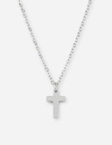 Silver Cross Necklace Necklaces - Tophatter Daily Deals