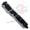 Silver Fox Dual Action OTF Automatic Knife - Single Edge Dagger w/ Sheath Knife-OTF - Tophatter Daily Deals