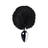 Silver Metal Anal Plug Small (Black Faux Fur) – Small Butt Plug > Anal Range > Tail Butt Plugs - Tophatter Daily Deals