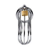 Silver Metal Birdcage Cock Cage Chastity Device > Bondage Gear > Male Chastity - Tophatter Daily Deals