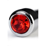 Silver Metal Urethral Plug with Ruby Rhinestone > Sex Toys For Men > Sounding Rods - Tophatter Daily Deals