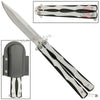 Silver Streak Butterfly Knife Lightweight Balisong Knife-Balisong - Tophatter Daily Deals